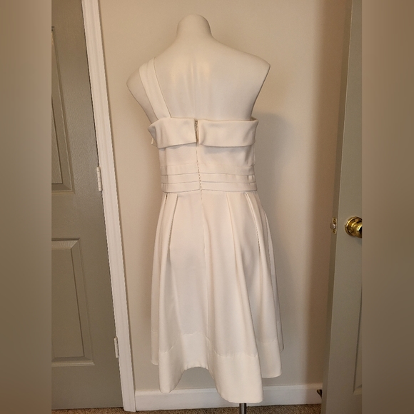 Eliza J One Shoulder Tucked Waist Dress(14) - Picture 5 of 9